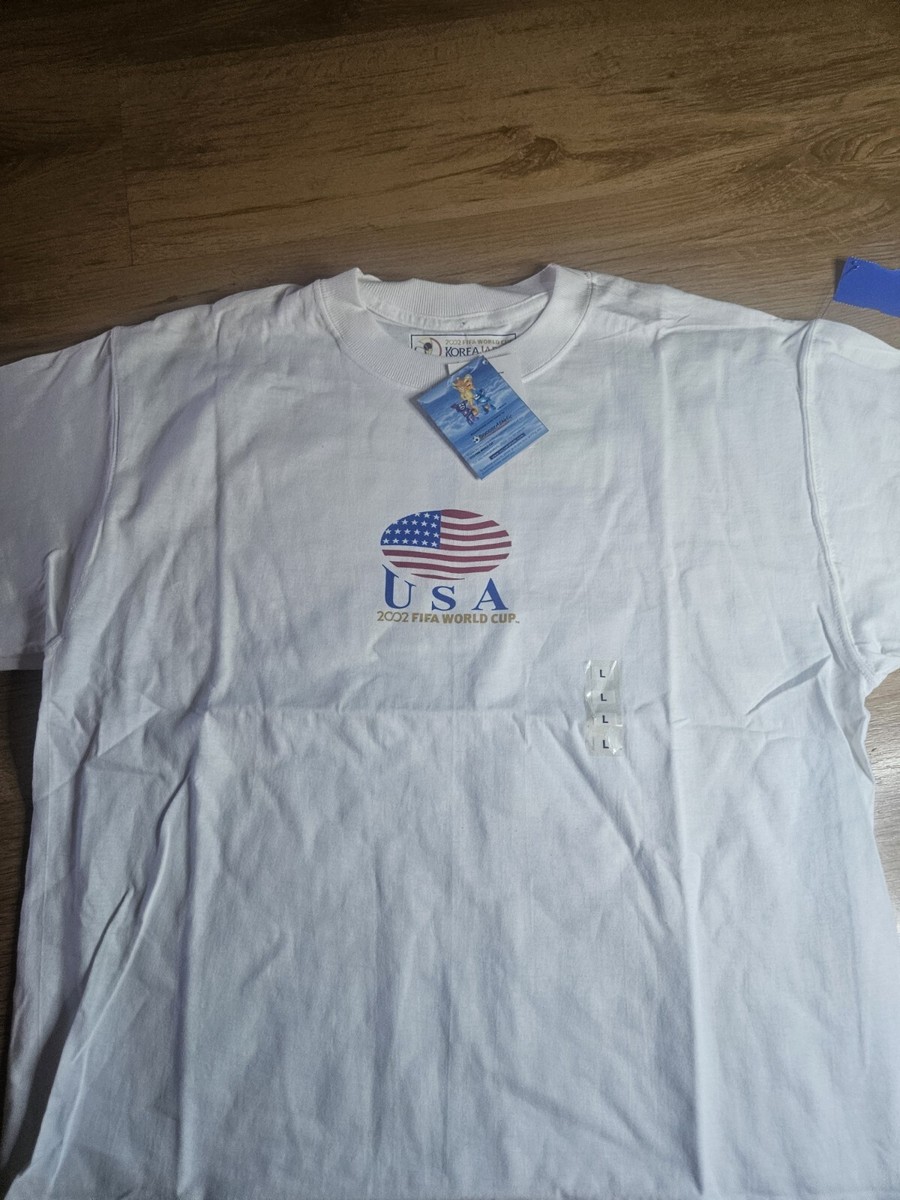 2002 FIFA World Cup Final Tシャツ 2002 Korea Japan FIFA World Cup Official Licensed T-Shirt