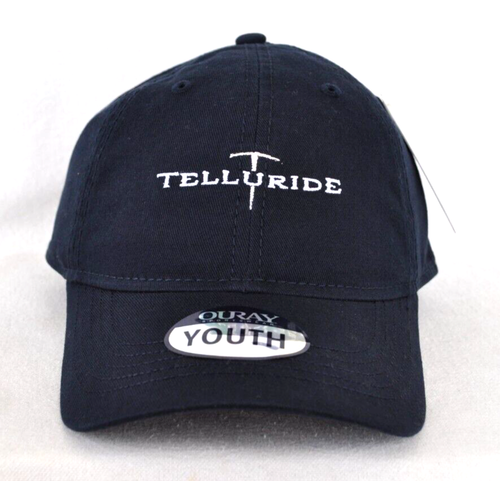 *TELLURIDE COLORADO* Kid's Youth Ski Snowboard Ball cap hat *OURAY 51017* - 第 1/4 張圖片