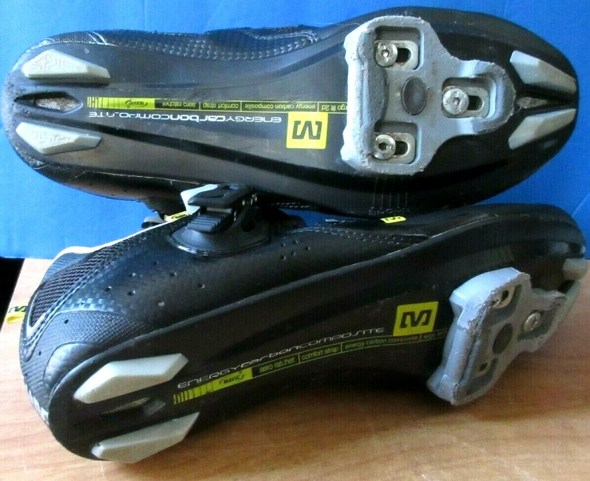 Mavic Bicycle Bike Cleats Aero Ratchet Ergo Fit Energy Carbon Composite