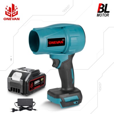ONEVAN 150000RPM Turbogebläse Bläser Jet Fan Violent Lüfter Bürstenlos mit 1Akku