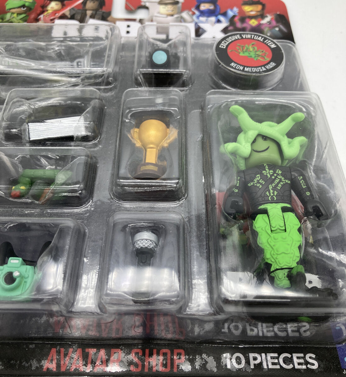 Mini Figura Roblox - Avatar Shop - Social Medusa Influencer