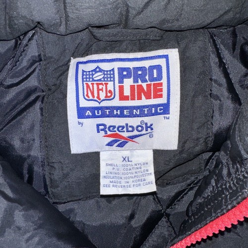 Vintage San Francisco 49ers NFL Reebok Pro Line Puffer Jacket Men's Size XL - Picture 6 of 12