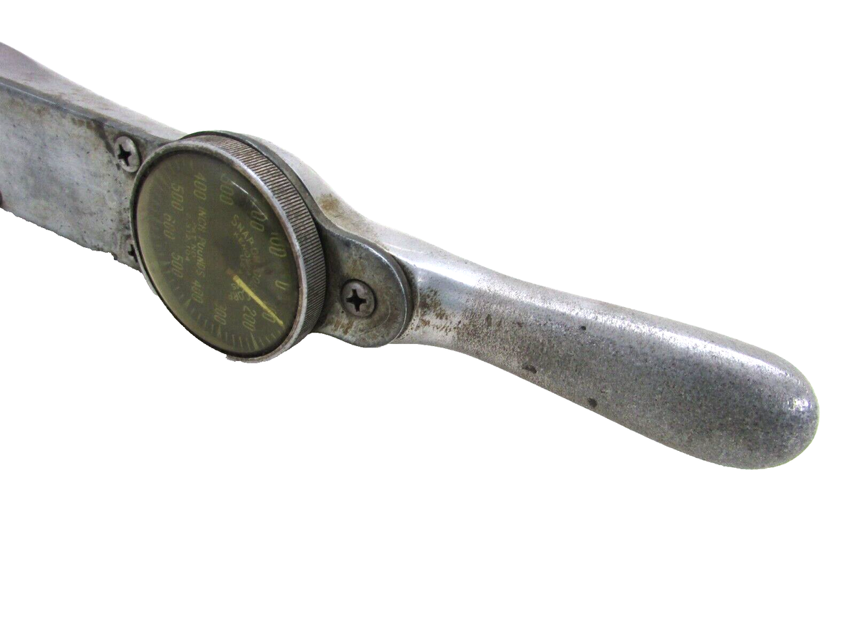 VINTAGE SNAP-ON TOOLS TORQOMETER 3/8