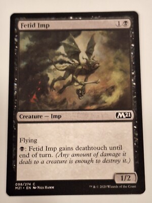 Fetid Imp - Magic 2021 Core Set M21 - Magic the Gathering MTG Nice!