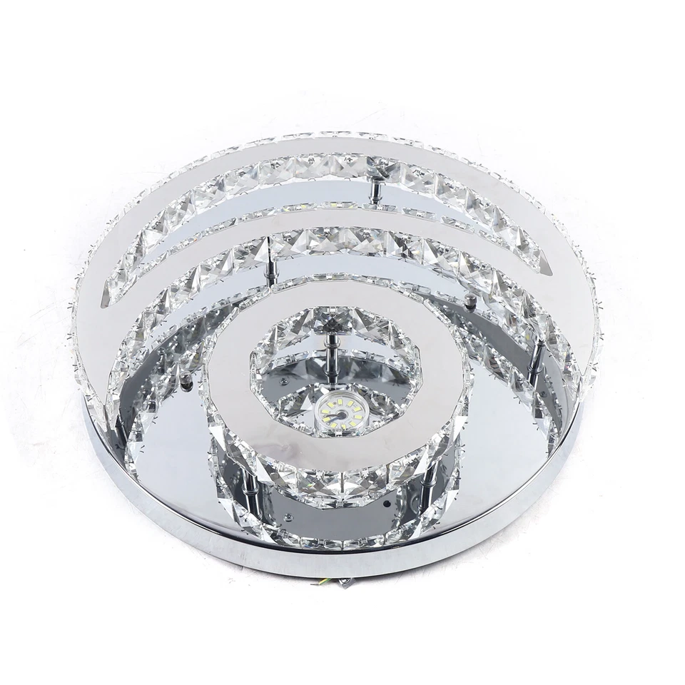 Lámpara de techo LED de cristal Lámpara colgante moderna de interior Foto 4 de 4