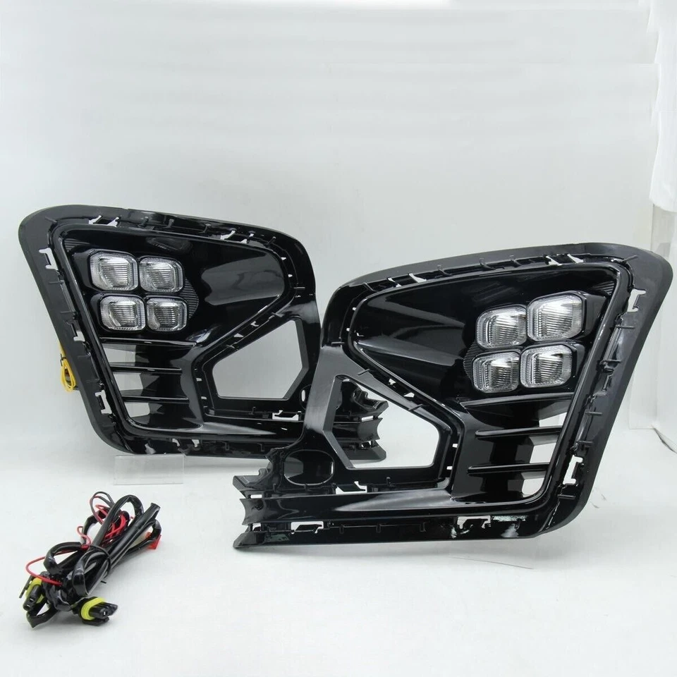 LED Daytime Running Lamp Bicolor Turn Light For Kia RIO K2 2022-2023 2pcs - Изображение 4 из 4