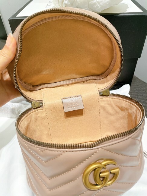 Gucci Marmont Violet Old Rose GG Backpack Italy Travel Backpack Quilted NEW Gucci Marmont Violet Old Rose GG Backpack Italy Travel  main image 2