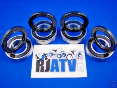 Suzuki  LT-F500F Quad Master 2000-2001 Front Wheel Bearings & Seals Kit