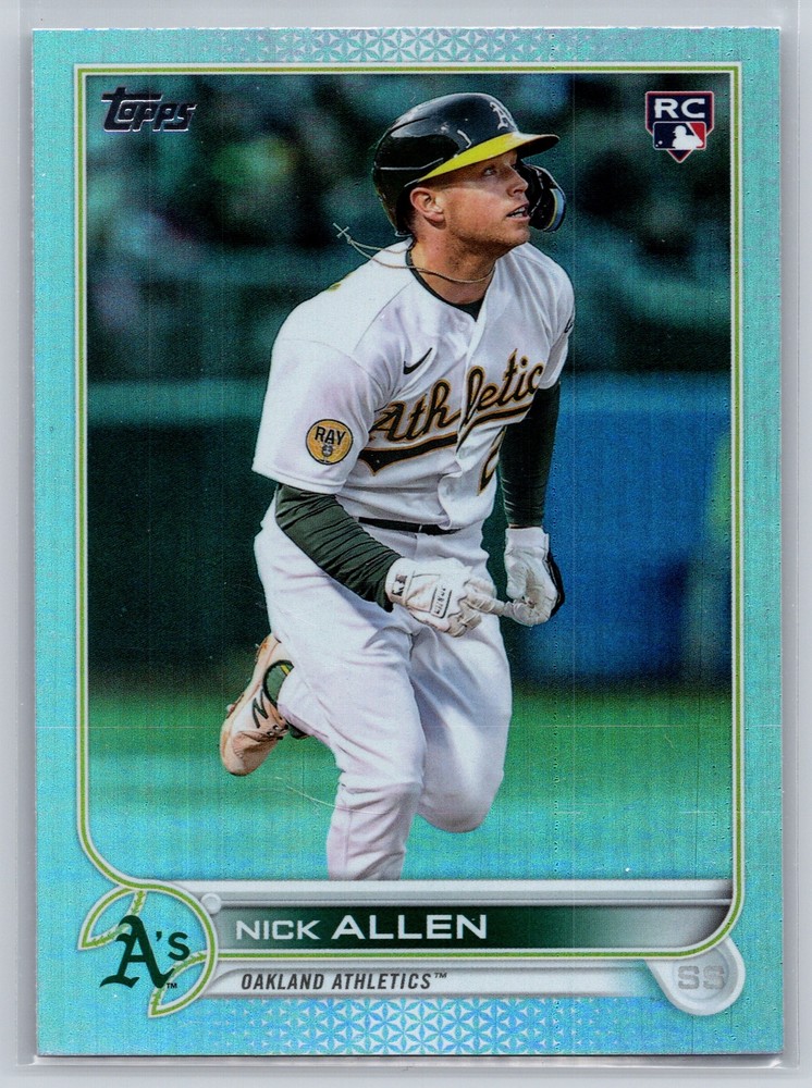 2022 Topps Update #US117 Nick Allen Rainbow Foil