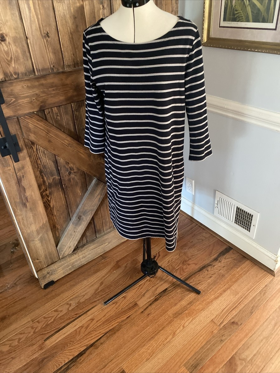 white christmas dresses Ellesandra Boat Neck Mini Dress Orange Stripe main image 0