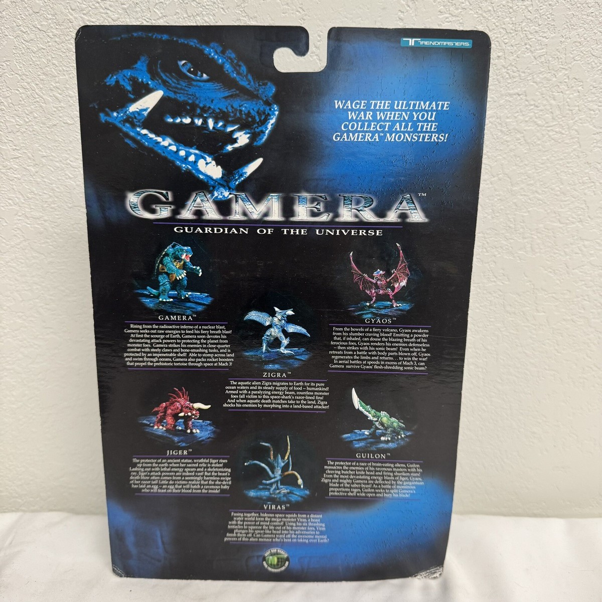 1996 Trendmasters Gamera Guardian of the Universe Guilon With