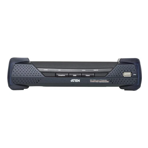 Aten USB DVI-I Single Display KVM Over IP Extender KE6900R