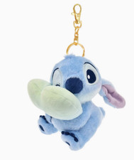 Auténtico 2025 Nuevo Llavero de Peluche Shanghai Disney Stitch Con Corazón