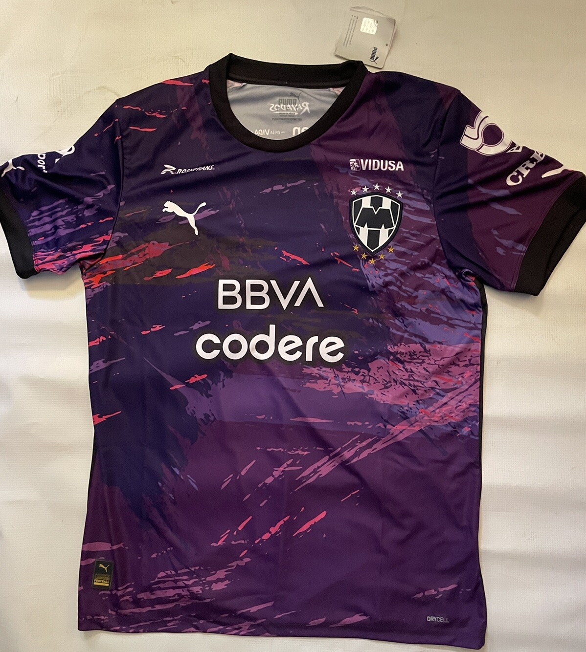 New Authentic Rayados de Monterrey 2022-23 Puma ALTERNATE THIRD JERSEY  Men’s L