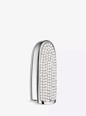 NIB RARE GUERLAIN PARIS Rouge G Double Mirror Jewel Lipstick Case in Pearly Glow