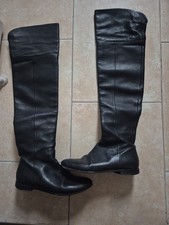 JIMMY CHOO Czarne Mitty Botki Skórzane Rozmiar 37