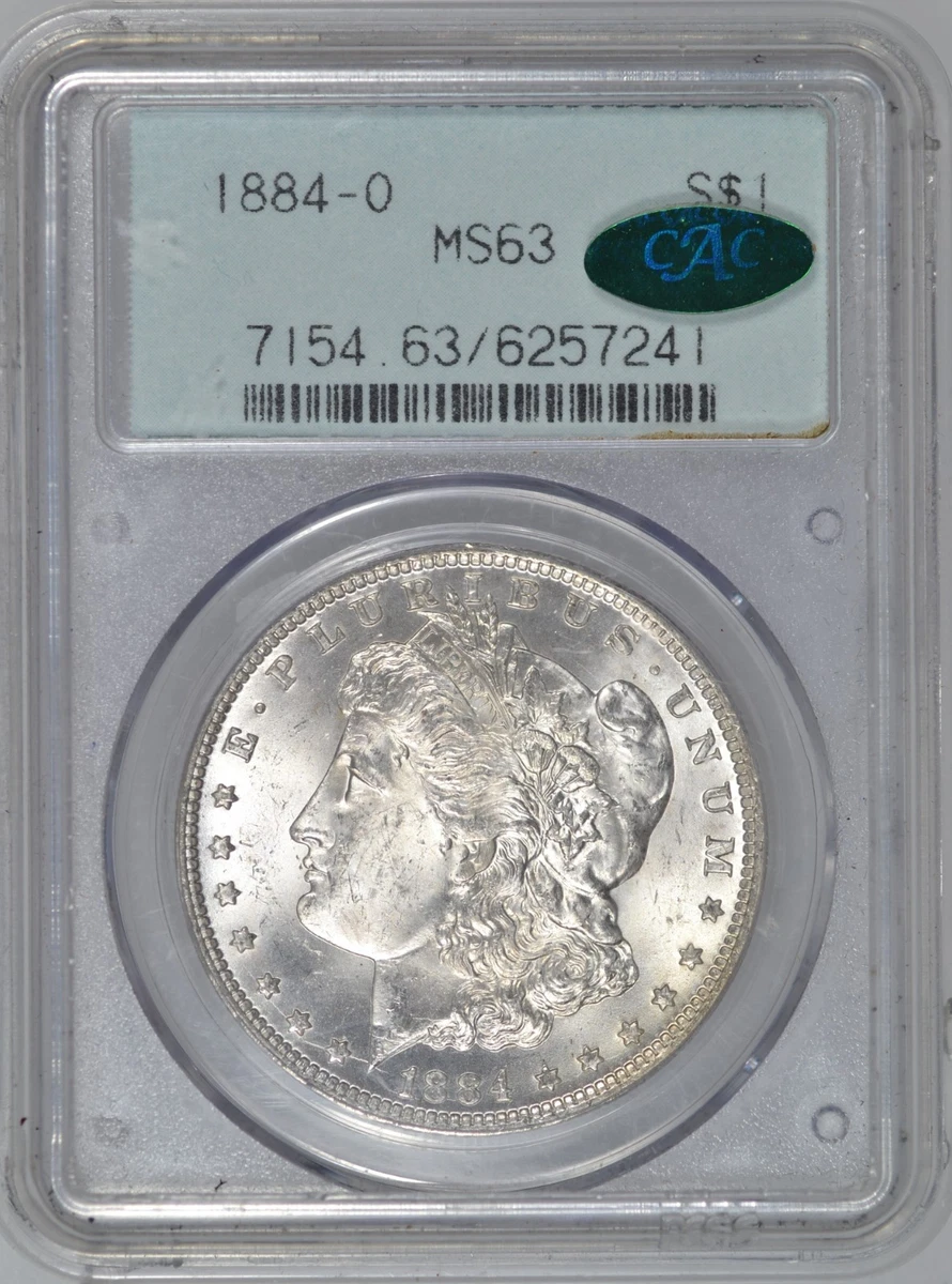 MS 63 Graded 1884 Year Morgan US Dollars (1878-1921) for sale | eBay