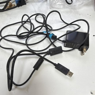 Microsoft Xbox 360 Kinect Plug 8ft Black MPN X854049-008