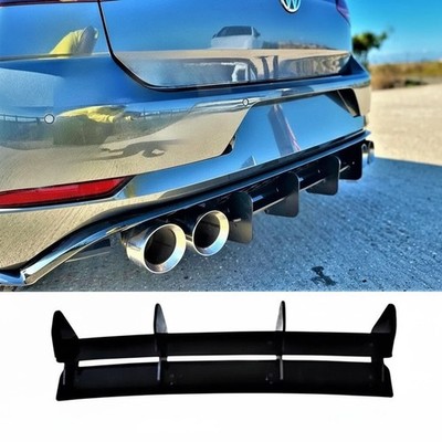 VW Golf R MK7.5 2016-2020 Rear Blade Fin Diffuser Body Kit
