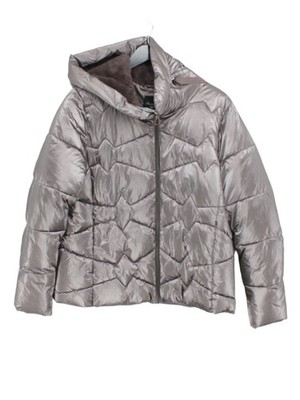 Laura Jo Paris Women's Coat XXL Brown 100% Polyester Puffer Jacket