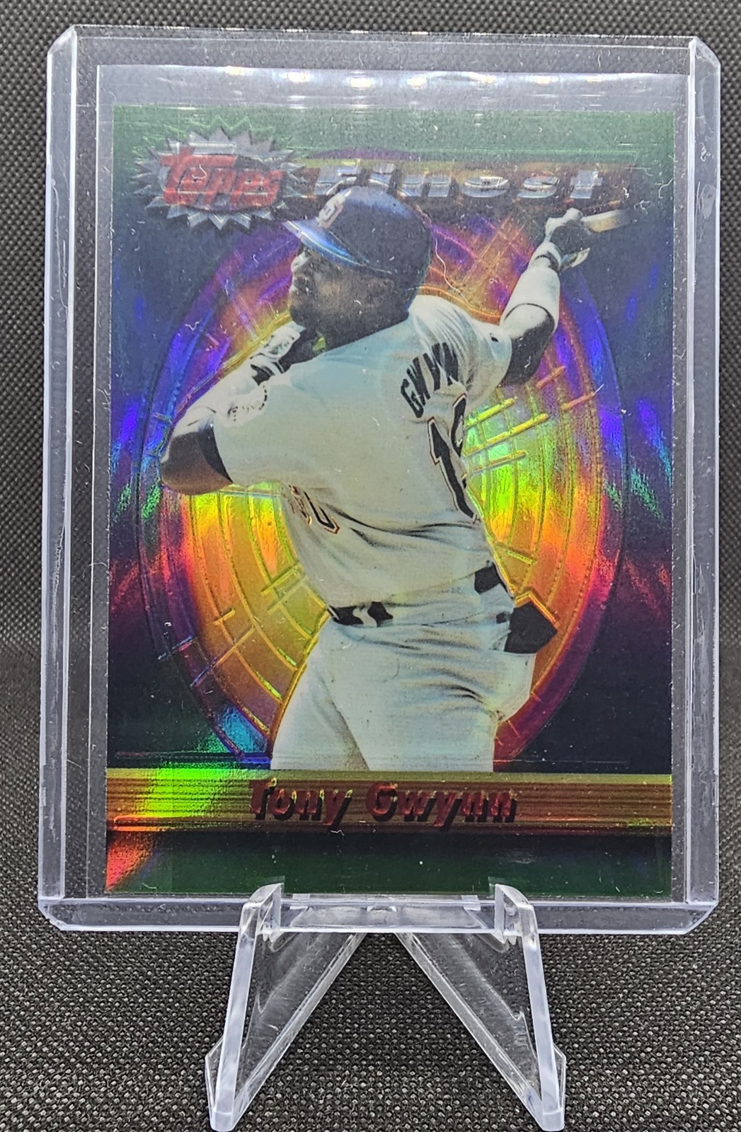 1994 Topps Finest Refractor Tony Gwynn #201 HOF San Diego Padres
