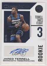 2018-19 Panini Chronicles Rookie Signatures 42/75 Jared Terrell #RC-JTR Auto fm0