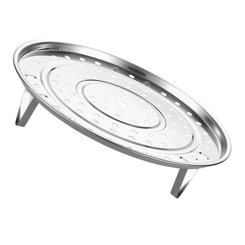 Stainless Steel Steam Rack Round Steamer Tray Removable Legs Steaming - Picture 7 of 12