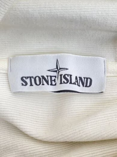 STONE ISLAND/hoodie/M/cotton/WHT/plain thumbnail 3
