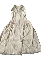 Vtg Gunne Sax off white size small dress measures 14 in pit to pit and 45in long