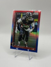 2025 Topps Chrome Red White Blue #18 Leonard Floyd