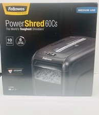Fellowes Power Shred 60CS  10 Sheet Medium USE SHREDDER