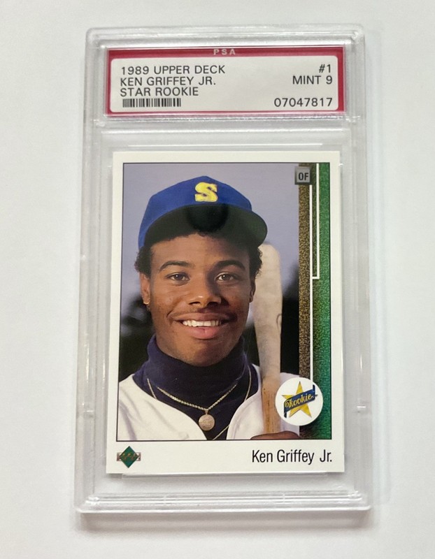 1989 Upper Deck Ken Griffey Jr. Star Rookie #1 PSA 9 MINT Mariners Hall of Fame