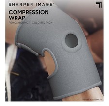 Sharper Image Compression Wrap with Removable Hot & Cold Gel Pack Multi Area