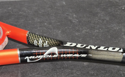 Dunlop Muscle Weave Squash Racket YS02909 525 CM2 Premium Titanium