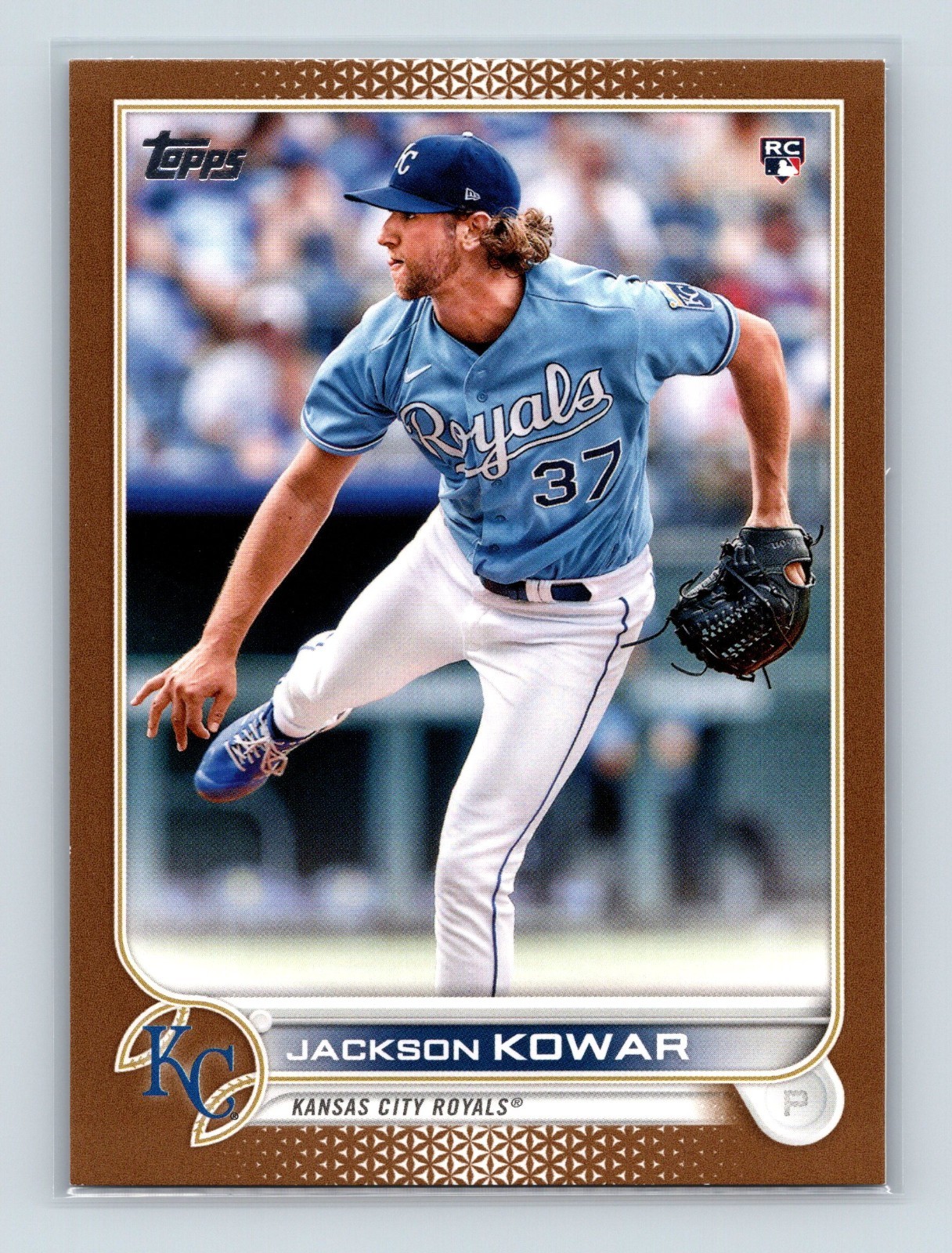2022 Topps Series One - JACKSON KOWAR #264 Gold - Numbered /2022 - RC! Royals!