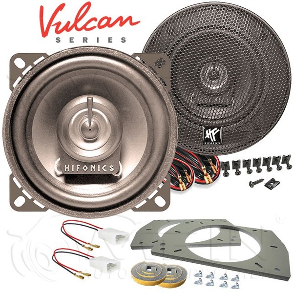 Hifonics Auto Lautsprecher FüR Chevrolet Matiz I 1998-2004 Heck Hinten 100 #AG4Y-image