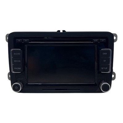 VOLKSWAGEN GOLF HEAD UNIT MK6 A6 5K S TSI 2008-2013 RADIO HEAD UNIT 3C8035195A