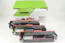 3PK 206X BK Toner Cartridge With Chip for HP 206X LaserJet Pro M283 M283fdw M255