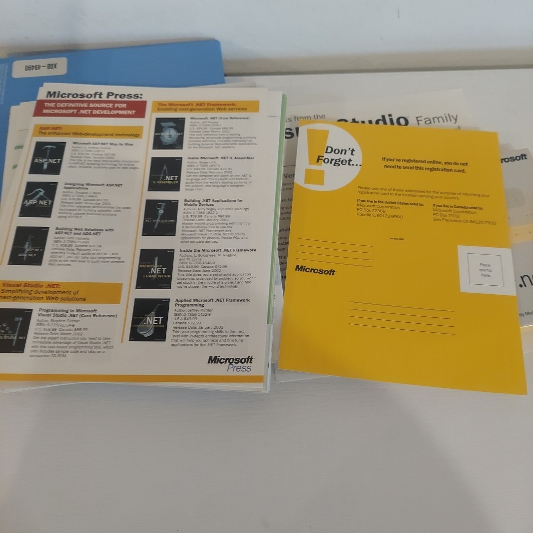 Microsoft Visual C++ .NET Standard 2003 (Retail) (1 User/s) - Full
