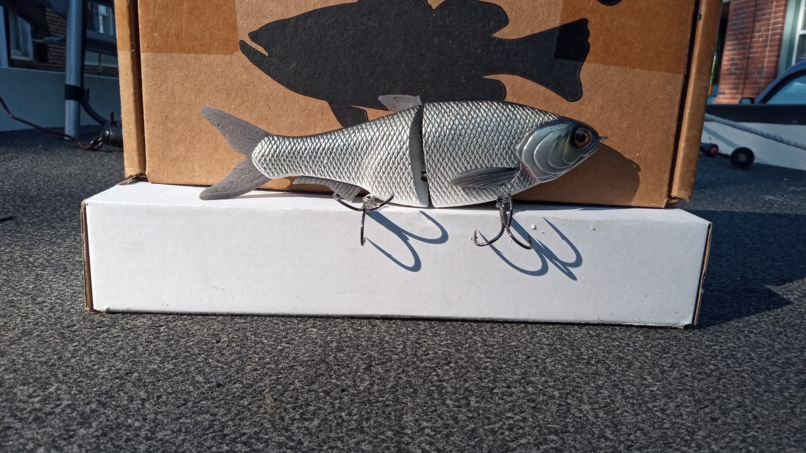 PHONEY FROG 🐸 GLIDE BAIT SWIMBAIT (SCALED GIZZARD SHAD) BRAND NEW🔥 clutch,kgb - Image 6