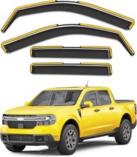 in-Channel Window Rain Guards Fit for Ford Maverick 2022 2023 2024 2025 2026 Rai