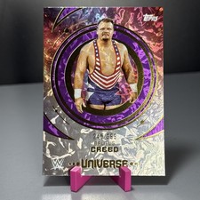 2025 Topps Universe WWE - Brutus Creed #21 Purple Glass 245/399