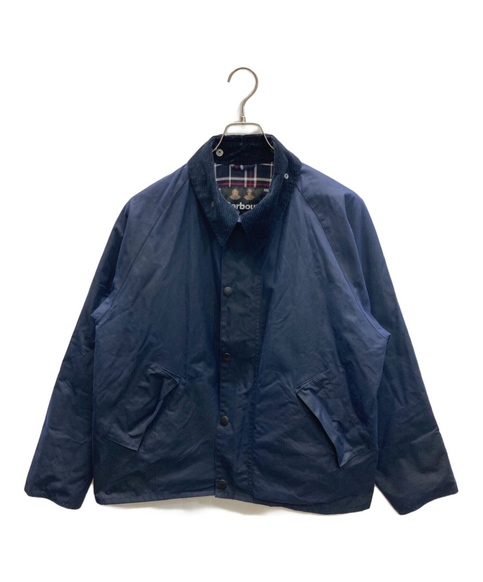 Barbour/ TRANSPORT / Transport Wax Short Jacket Navy Size: SIZE M