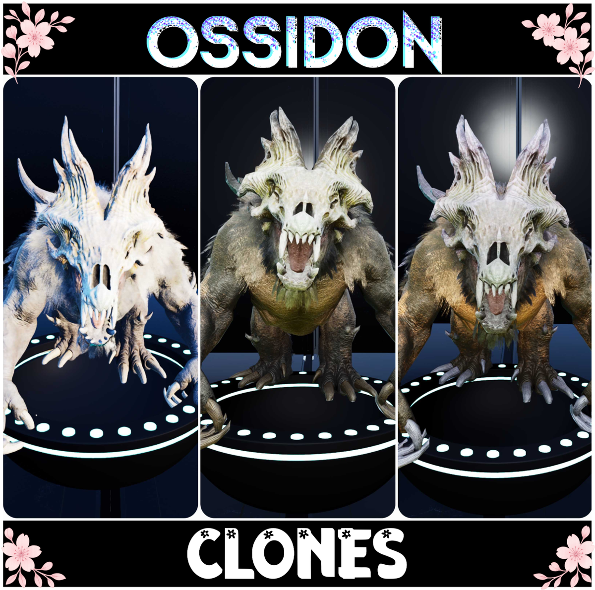 Ossidon Lvl 224/53MD CLONES Ark🌸 Survival Ascended ASA PVE | eBay