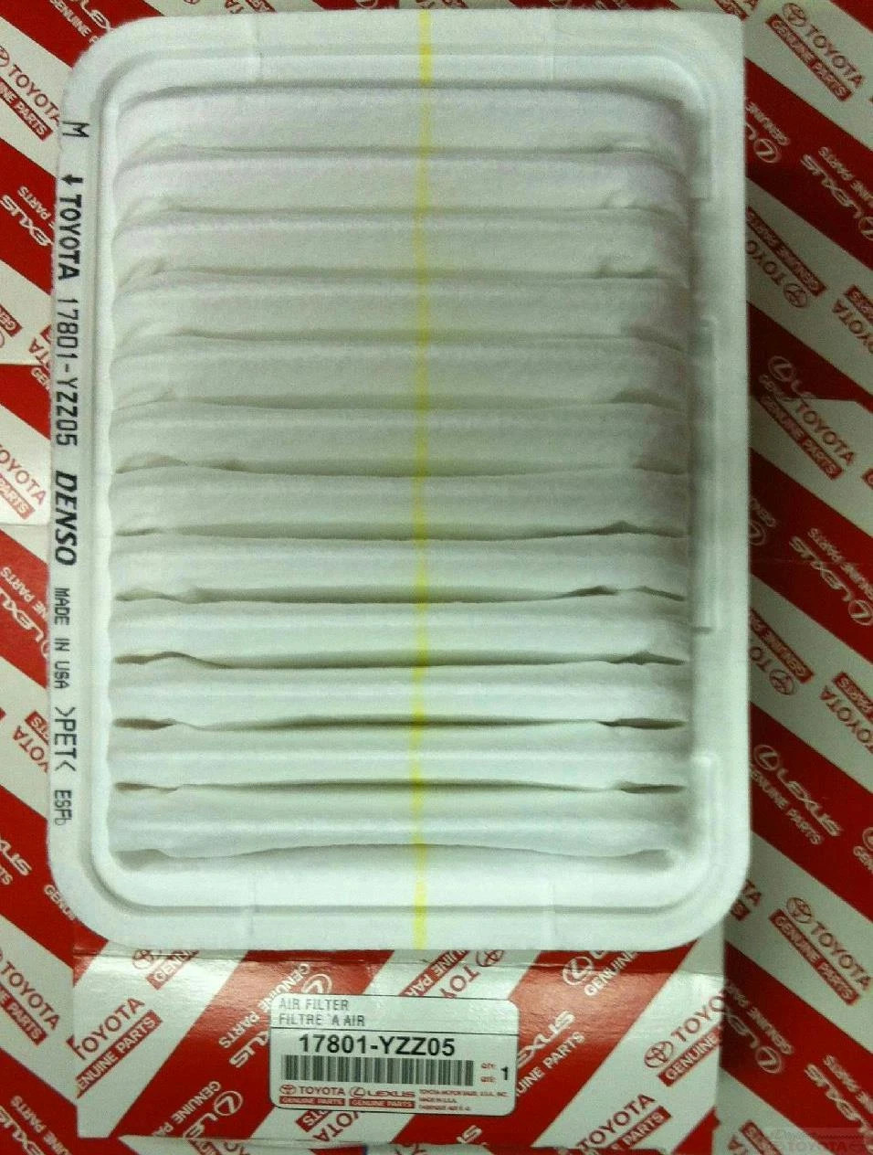 OEM Toyota Corolla Matrix Yaris Scion xD Air Filter Genuine 17801-YZZ05