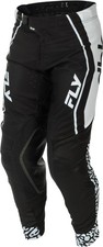 Fly Racing Evolution DST DBK Pants (30, Black/White/Red)