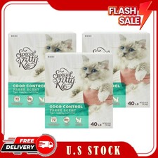 3 Box Special Kitty Scoopable Tight Clumping Cat Litter, Fresh Scent, 40 lb