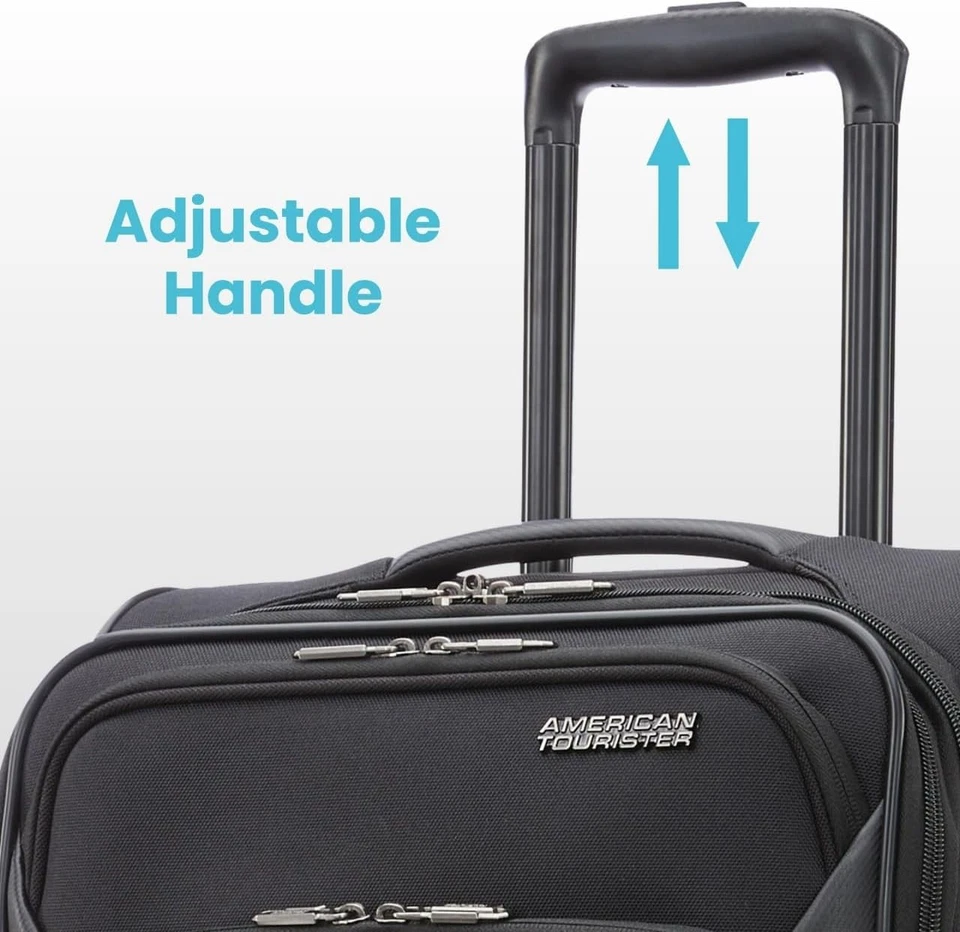 American Tourister 4 KIX 2.0 Expandible Lado Suave 20 SPINNER, Clásico Azul Foto 4 de 4