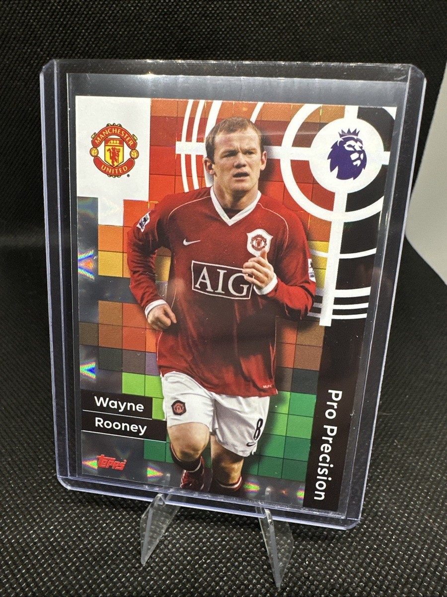 Wayne Rooney 2026 Topps Premier League EPL Pro Precision