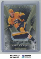 2025-26 UD Black Diamond Premium Relics Gold Rookie Matthew Wood /49 #BDB-WO
